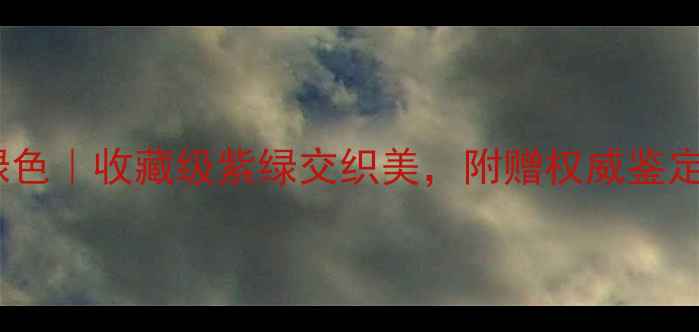 图片 ✨翡翠手镯紫色带绿色｜收藏级紫绿交织美，附赠权威鉴定指南与选购秘籍✨2