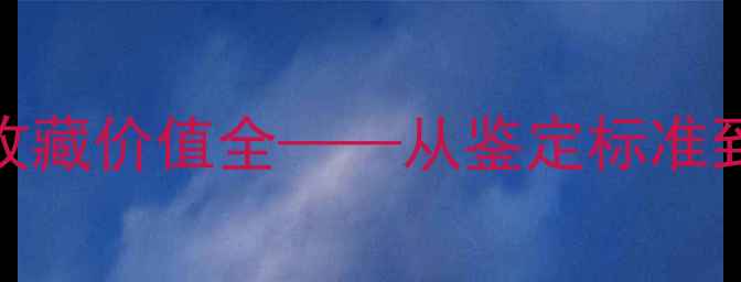 十年鉴证翡翠玉镯收藏价值全从鉴定标准到市场保值率深度对比