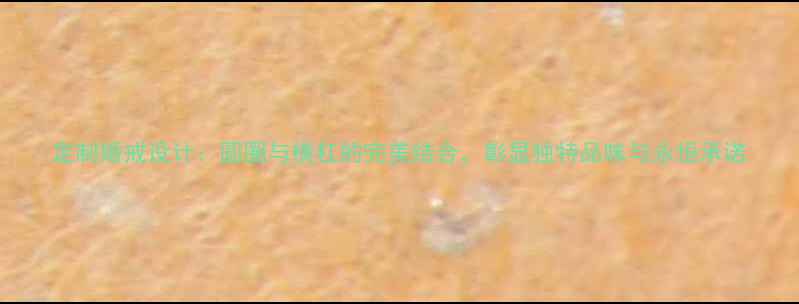 定制婚戒设计圆圈与横杠的完美结合彰显独特品味与永恒承诺