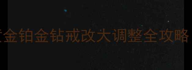 图片 戒指太小怎么办？黄金铂金钻戒改大调整全攻略（附尺寸测量技巧）