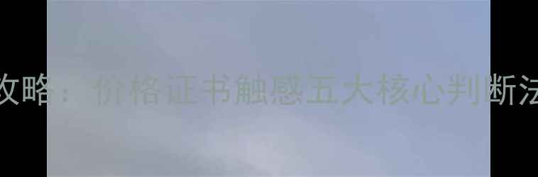 最新真假钻石鉴别全攻略价格证书触感五大核心判断法附GIA鉴定流程