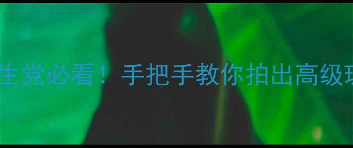 图片 毕业设计珠宝拍摄全攻略学生党必看！手把手教你拍出高级珠宝大片（附保姆级教程）2