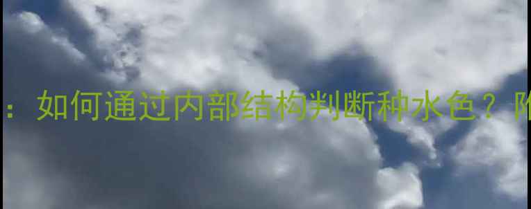 图片 翡翠纤维粒状变晶结构：如何通过内部结构判断种水色？附鉴定技巧与保养指南1