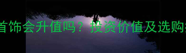 图片 钯金首饰会升值吗？投资价值及选购指南1