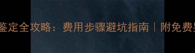 图片 钻石戒指鉴定全攻略：费用步骤避坑指南｜附免费鉴定清单1