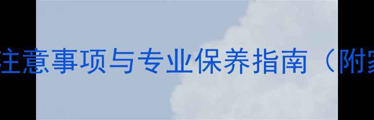 钻石首饰清洗的注意事项与专业保养指南附家庭清洁配方