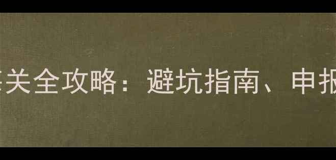 图片 香港购买珠宝过海关全攻略：避坑指南、申报流程及免税政策1