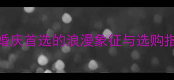 黄金戒指花朵的寓意婚庆首选的浪漫象征与选购指南附情侣推荐款式