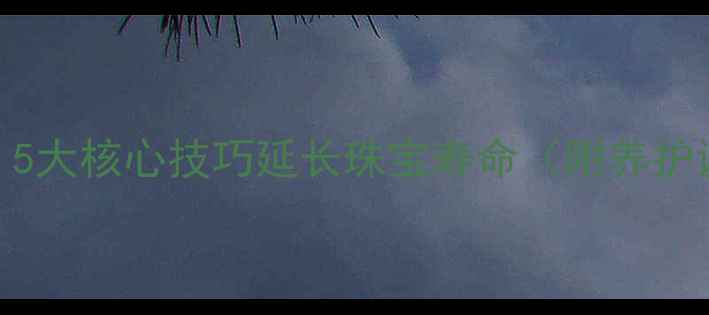 图片 黄金手镯保养全攻略：5大核心技巧延长珠宝寿命（附养护误区与专业工具推荐）