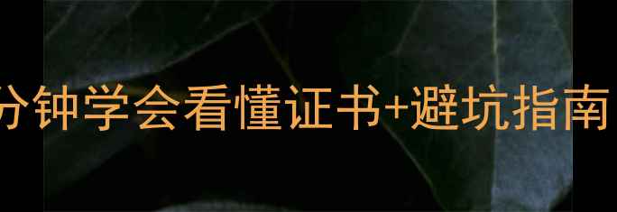 黄金真伪辨别全攻略1分钟学会看懂证书避坑指南附全国权威机构清单
