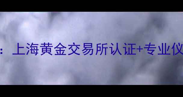 黄金项链真假鉴别全攻略上海黄金交易所认证专业仪器检测消费者避坑指南