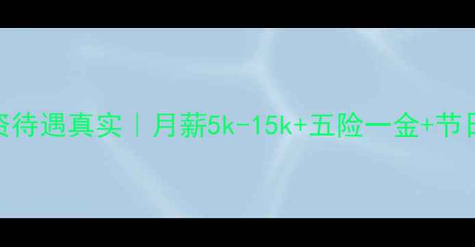 成都钻石小鸟工资待遇真实月薪5k-15k五险一金节日福利晋升通道全